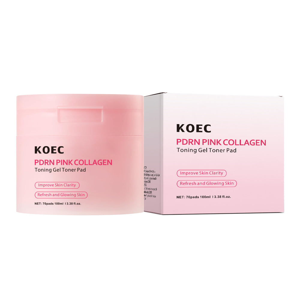 PDRN Pink Collagen Tonning Toner Pads