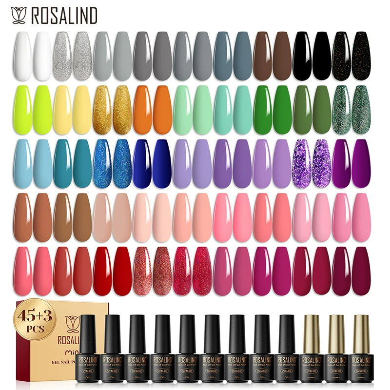 45+3 Colors Nail Gel Polish Set
