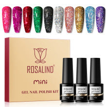 10 pcs Shiny Nail Gel Polish Set