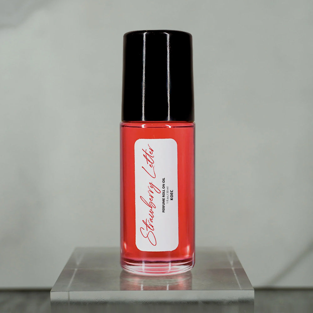 KOEC Perfume Roll On Oil Strawberry Letter