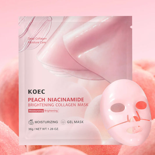 PEACH NIACINAMIDE BRIGHTENING COLLAGEN MASK