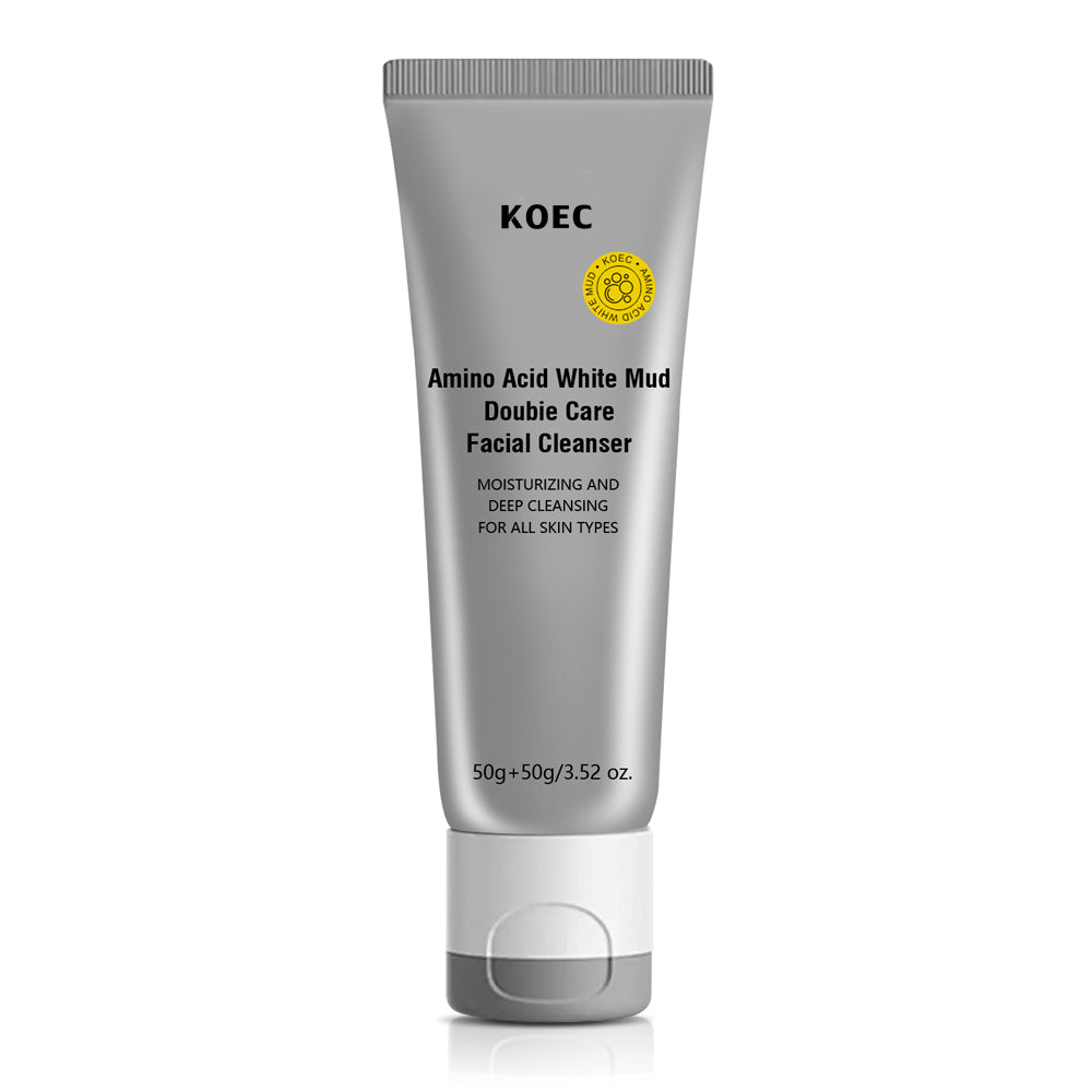 KOEC Amino Acid White Mud Double Care Facial Cleanser