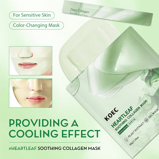 HEARTLEAF SOOTHING COLLAGEN MASK