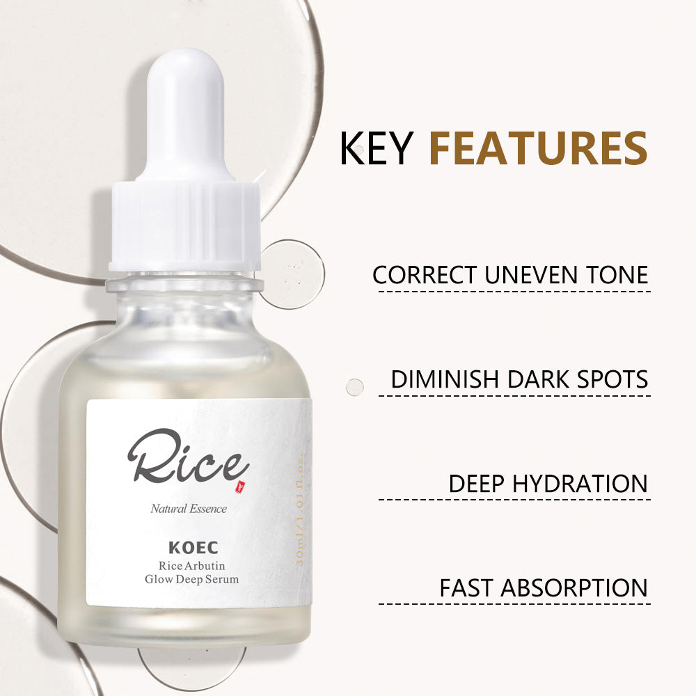 KOEC Rice Arbutin Glow Deep Serum