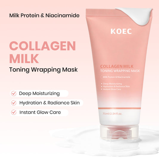 COLLAGEN MILK TONING WRAPPING MASK