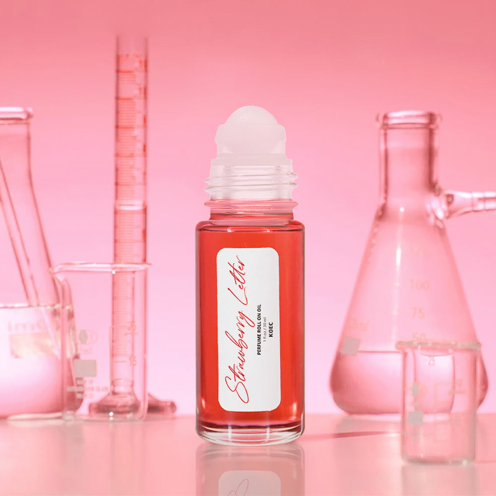KOEC Perfume Roll On Oil Strawberry Letter