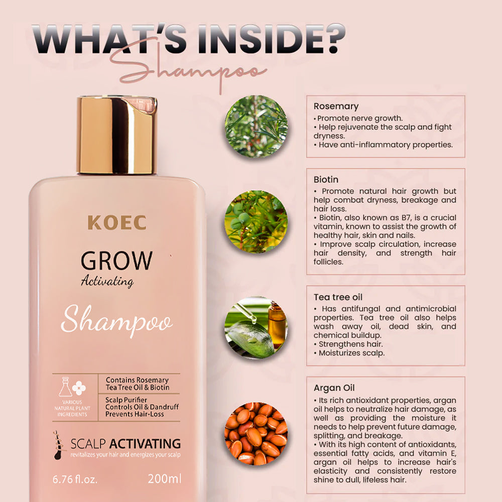 KOEC Grow Activating Shampoo