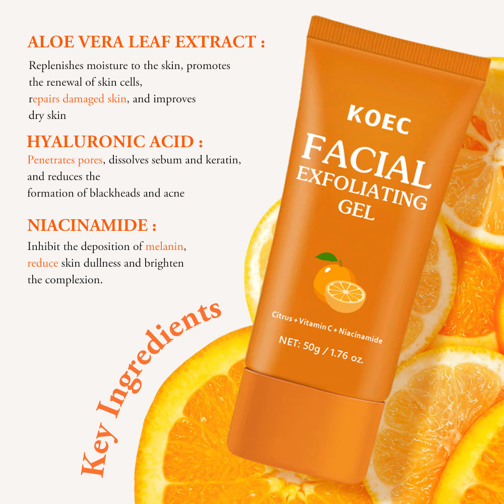Orange VC Facial Exfoliating Gel
