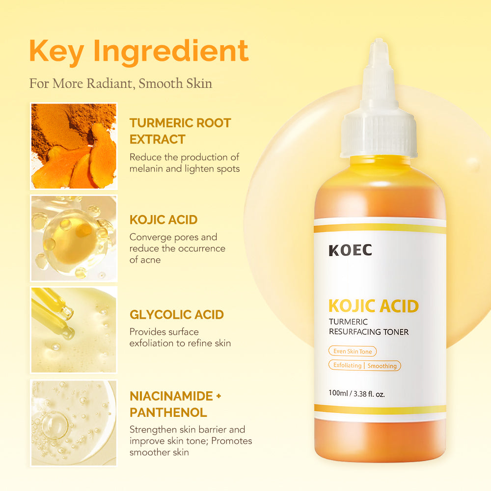 Kojic ACID Turmeric Resurfacing Toner