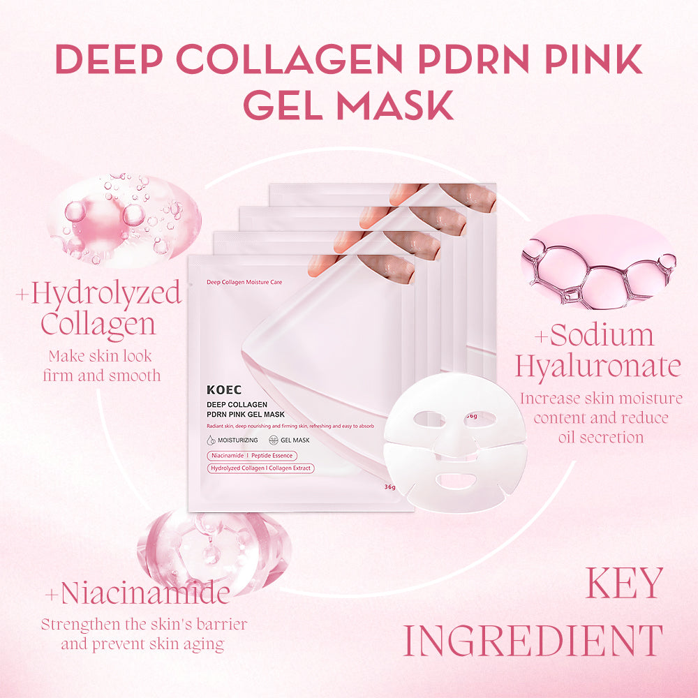 Deep Collagen PDRN Pink Gel Mask