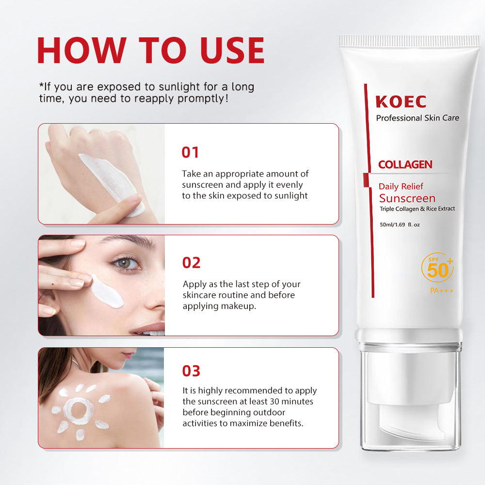 Collagen Daily Relief Sunscreen