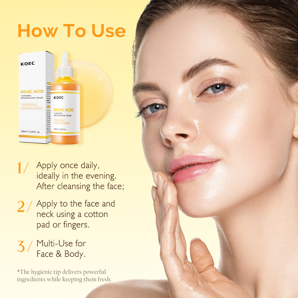 Kojic ACID Turmeric Resurfacing Toner
