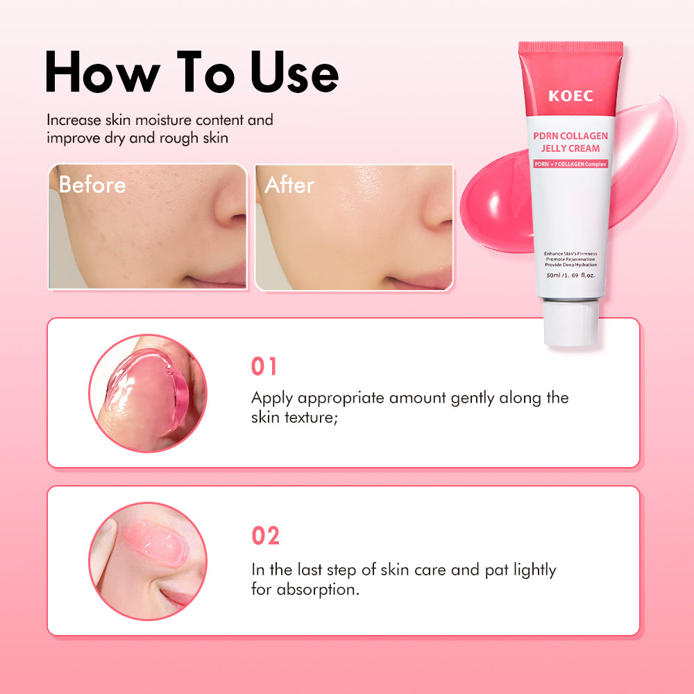 PDRN Collagen Jelly Cream (2 pcs set)