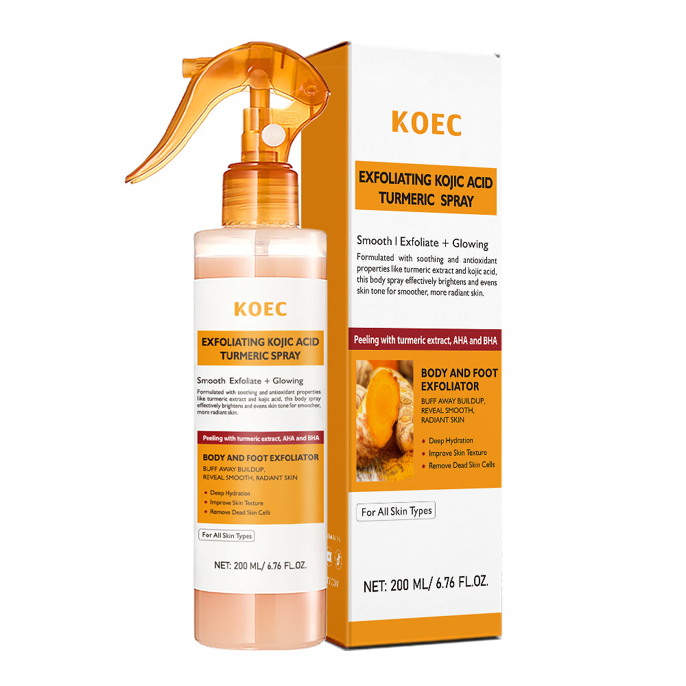Exfoliating Kojic ACID Turmeric Spray