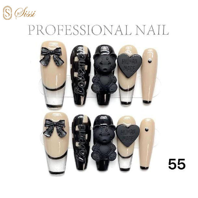 SISSI Private Label Fake Nails Luxury Press on False Nails