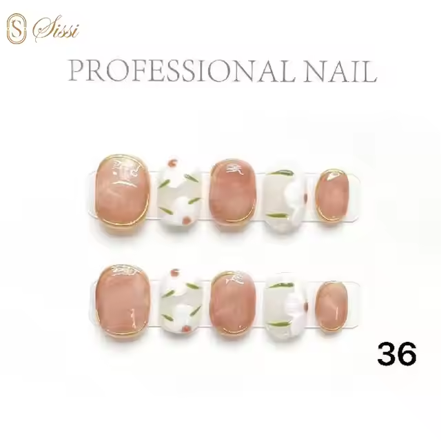 SISSI Private Label Fake Nails Luxury Press on False Nails