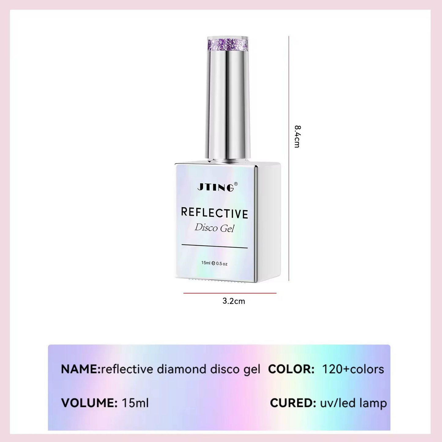 SISSI 12 Colors Reflective Disco Gel Polish Set